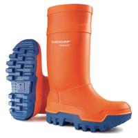 Dunlop Purofort Thermo+ Full Safety Wellington Boots 1 Pair Orange 10