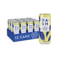 Dash Lemon Sparkling Water 330ml (Pack of 12) DBL003