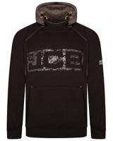 JCB Horton Hoodie Black/Grey XL