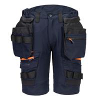 Portwest DX4 Detachable Holster Pocket Shorts 26 Dark Navy