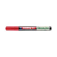 Edding E-51 Water-Based Paint Marker Fine Red (Pack of 10) 4-51-002/10