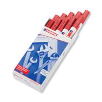 Edding 750 Bullet Tip Paint Marker Medium Red (Pack of 10) 750-002