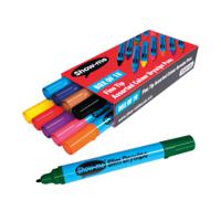 Show-me Drywipe Marker Fine Tip Assorted (Pack of 10) FSDP10A