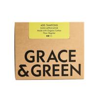 Grace and Green Organic Tampon Regular Pack of 400 EU_OTR_BULK_001