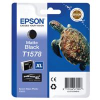 Epson T1578 Turtle UltraChrome Ink Cartridge High Yield Matte Black C13T15784010