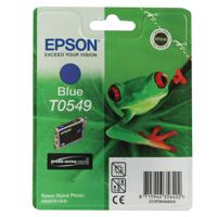 Epson T0549 Frog UltraChrome Hi-Gloss Ink Cartridge Blue C13T05494010
