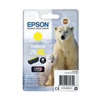 Epson 26XL Polar Bear Ink Cartridge High Yield Yellow C13T26344012