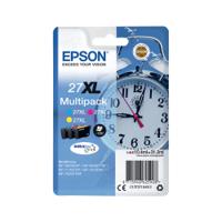 Epson 27XL Ink Cartridge DURABrite Ultra Alarm Clock Multipack HY CMY C13T27154012