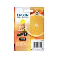 Epson 33XL Oranges Ink Cartridge High Yield Yellow C13T33644012