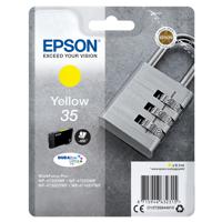 Epson 35 Padlock DURABrite Ultra Ink Cartridge Yellow C13T35844010