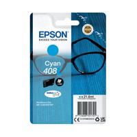Epson 408L Glasses DURABrite Ultra Ink Cartridge High Yield Cyan C13T09K24010