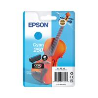 Epson 250 Violin Claria Photo HD Ink Cartridge Cyan C13T16N24010