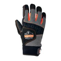 Ergodyne Full Finger Anti Vibration Gloves 1 Pair Black/Grey XL