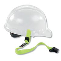 Ergodyne Elastic Hard Hat Lanyard-Clamp Yellow