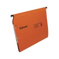 Esselte Orgarex 15mm Lateral File A4 Orange (Pack of 25) 21628