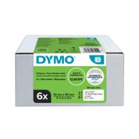 Dymo LabelWriter Shipping Labels 54mmx101mm (Pack of 6) 2093092