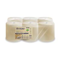 Lucart Professional EcoNatural 135 2-Ply Centrefeed Roll Natural (Pack of 6) 852226T