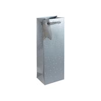 Eurowrap Gift Bag Silver Ombre Bottle (Pack of 6) 30864-4C