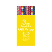 Happy Birthday Giftwrap Paper 3m Assorted Pack of 49 37091-GWC