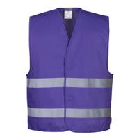 Portwest Iona Vest L/XL Purple (Pack of 10)