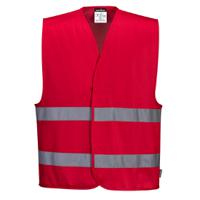Portwest Iona Vest L/XL Red (Pack of 10)
