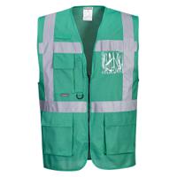 Portwest Iona Executive Vest L Bottle Green (Pack of 10)