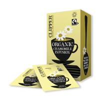 Clipper Fairtrade Organic Chamomile Tea Bags (Pack of 25) CTN408