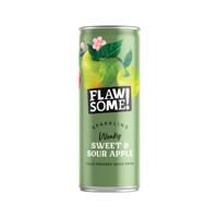 Flawsome Sweet + Sour AppleCan 250ml (Pack of 24) 187320
