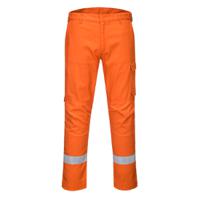 Portwest Bizflame Industry Trousers 30 Orange Short