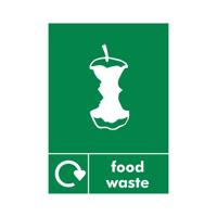 5 Star Food Waste Sign SAVE Vinyl A5 Pack of 5 VCS061SAVA5P5