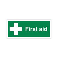 5 Star First Aid Sign SAVE Vinyl 150x125mm VSP300SAV2295