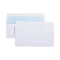 5 Star Value DL Envelopes Self Seal 90gsm White (Pack of 1000) 88469