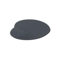 5 Star Mouse Mat with Wrist Rest Charcoal