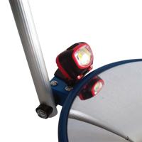 Vision Portable Inspection Clip-On Mirror with LED Lamp FS597625