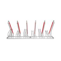 City Hybrid Bicycle Rack 6 Cycle Capacity FS604965