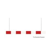 Traffic-Line Height Restriction Bar 2000mm Red/Wht FS606327
