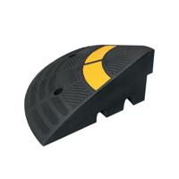 Traffic-Line Heavy Duty Kerb Ramp End 360x360x150mm Ylw/Blk FS606969