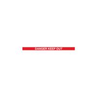 WeatherMaster 250 Twin Yellow Post Danger Red/White Pack of 2