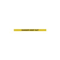 5 Star WallPro 400 Barrier Blk + Danger Keep Out Ylw/Blk 4.6m