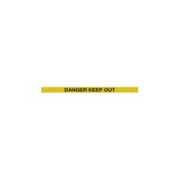 WallPro 450 Barrier Blk Danger Keep Out Ylw/Blk Belt 7.6m