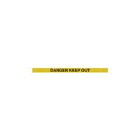 WallMaster 300 Barrier Ylw with Danger Keep Out Ylw/Black Belt 3m