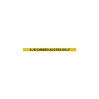WallMaster 400 Barrier Blk with Auth Access Ylw/Blk Belt 4.6m