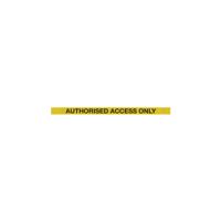 WallMaster 400 Barrier Ylw with Auth Access Ylw/Blk Belt 4.6m