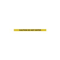 WallMaster 450 Barrier Blk with Caution Ylw/Blk Text Belt 7.6m