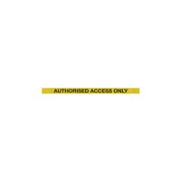WallMaster 450 Barrier Ylw with Auth Access Ylw/Blk Belt 7.6m