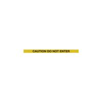 WallMaster300 Magn Back Barrier P/Chrome with Caution Ylw/Blk 3m