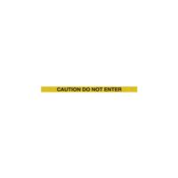 WallMaster 400 Magn Back Barrier Blk with Caution Ylw/Blk 4.6m