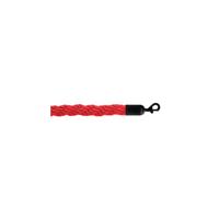 5 Star Braided Rope Red 1.8m with Black Ends