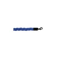 5 Star Braided Rope Blue 1.8m with Black Ends