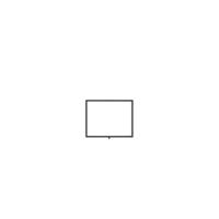 Standard Horizontal A3 Sign Frame Black for Rope Barriers